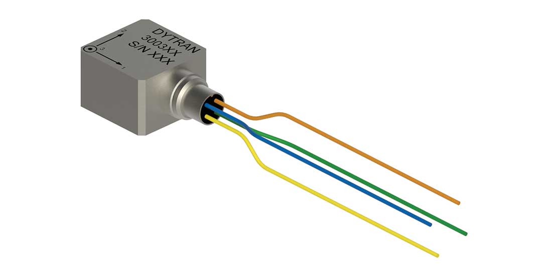 美國進口Dytran 3003B 低偏置微型三軸加速度計傳感器(圖2)